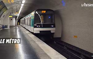 Le Parisien nous rappelle que l'air le plus pollué est dans le métro
