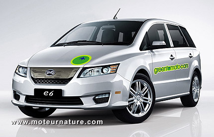 BYD E6 from the greentomatocars fleet