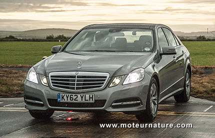 Mercedes E300 Bluetec diesel hybrid