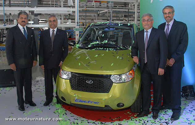 Mahindra Reva plant in India