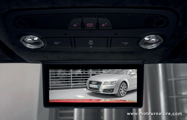 Audi rear-view mirror without a mirror