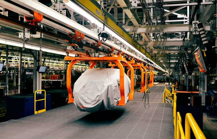 usine Ford pour les Universal Electric Vehicles
