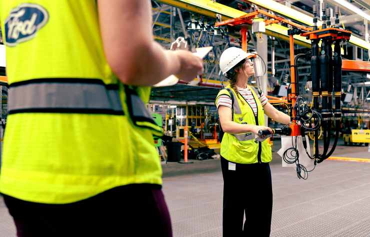 usine Ford pour les Universal Electric Vehicles