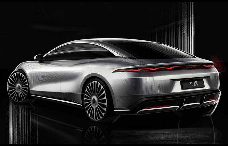 esquisse future BYD Da Han