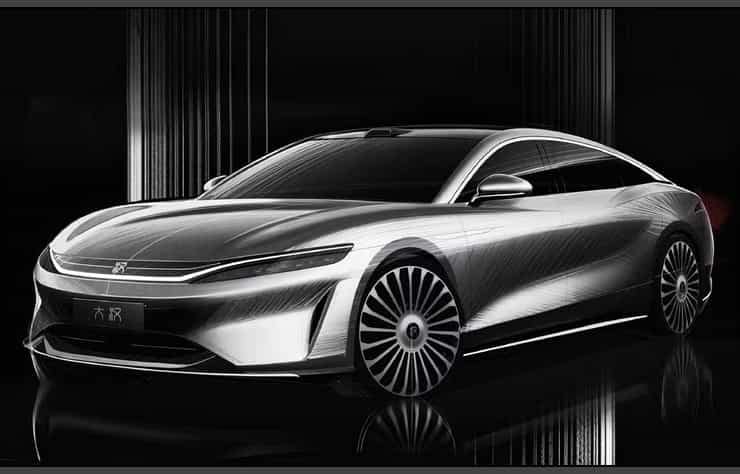 esquisse future BYD Da Han