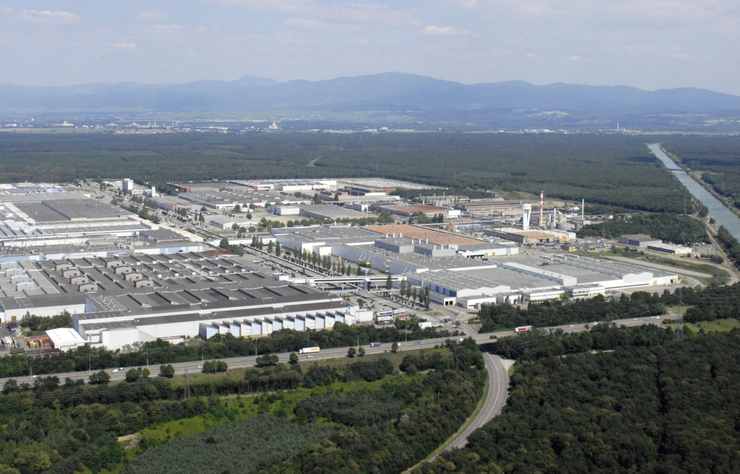 site industriel Stellantis de Mulhouse