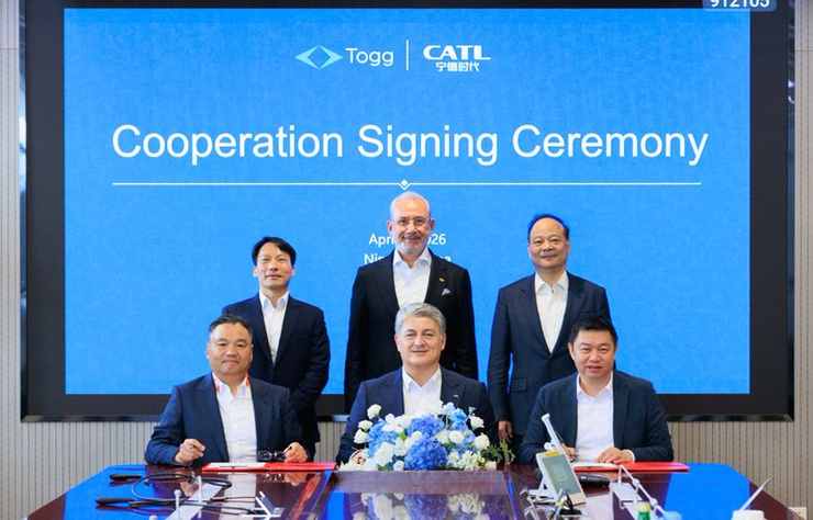 signature de l'accord entre Togg et CATL
