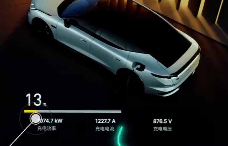 Lynk & Co 10 rechargeant à plus de 1000 ampères