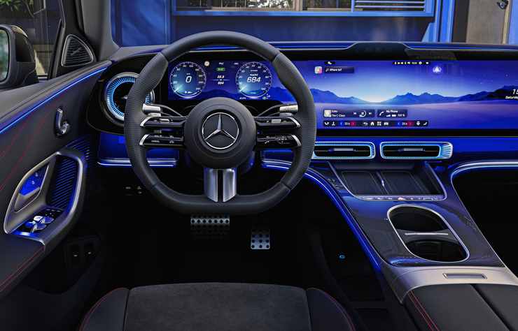 planche de bord nouvelle Mercedes classe C