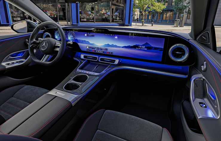 planche de bord nouvelle Mercedes classe C