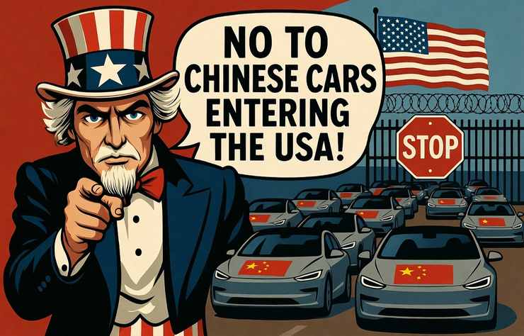 L'oncle Sam ne veut pas de voitures chinoises