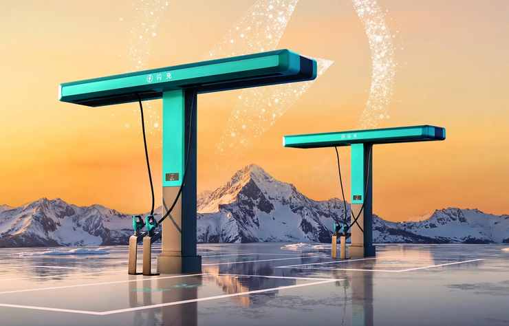 station de recharge Flash Charging 1500 kW de BYD