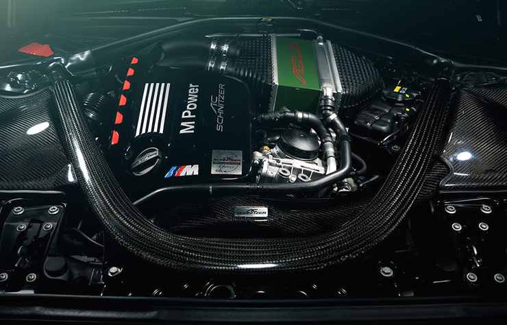 moteur de BMW M 235i ACL2 gonflée à 570 ch par AC Schnitzer