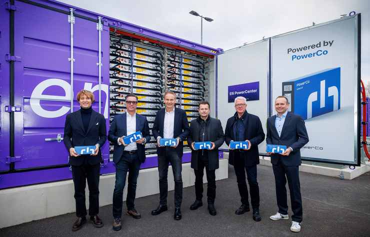 batterie stationnaire de cellules PowerCo fabriquées par Volkswagen