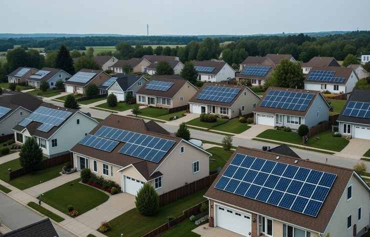 panneaux solaires photovoltaïques