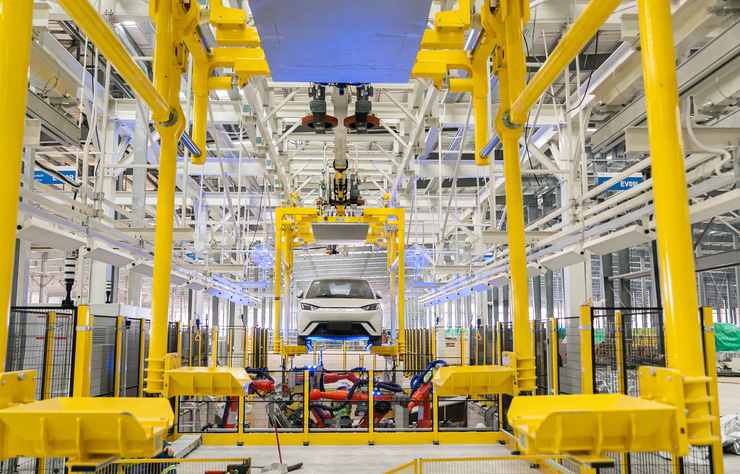 usine BYD au Brésil