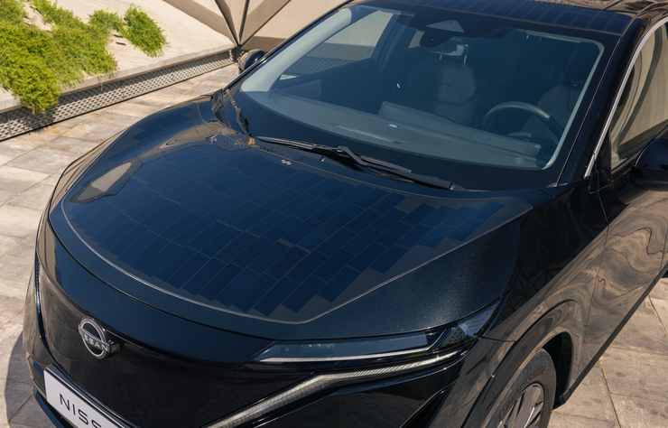 Nissan Ariya solaire