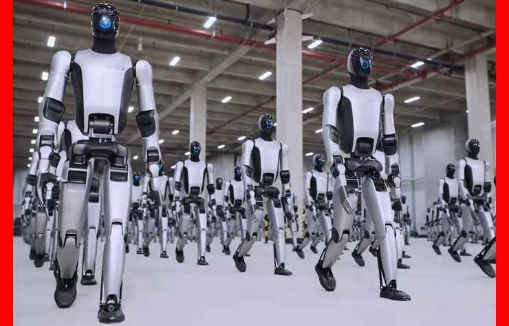 robot humanoïde UBTech Walker S2