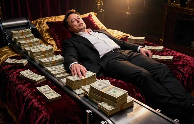 Elon Musk gagnant de l'argent