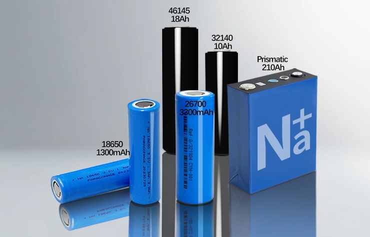 cellules de batterie sodium-ion