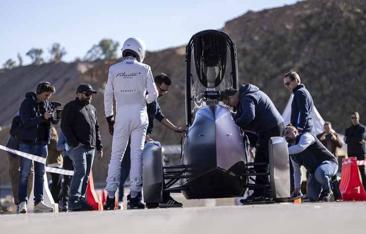 prototype électrique Renault Filante