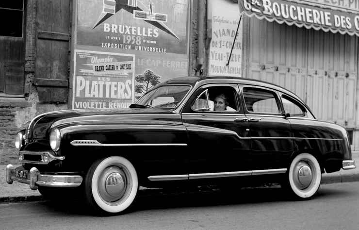Ford Vedette, fabriquée en France en 1950