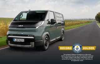 Kia PV5, un record d'autonomie inattendu