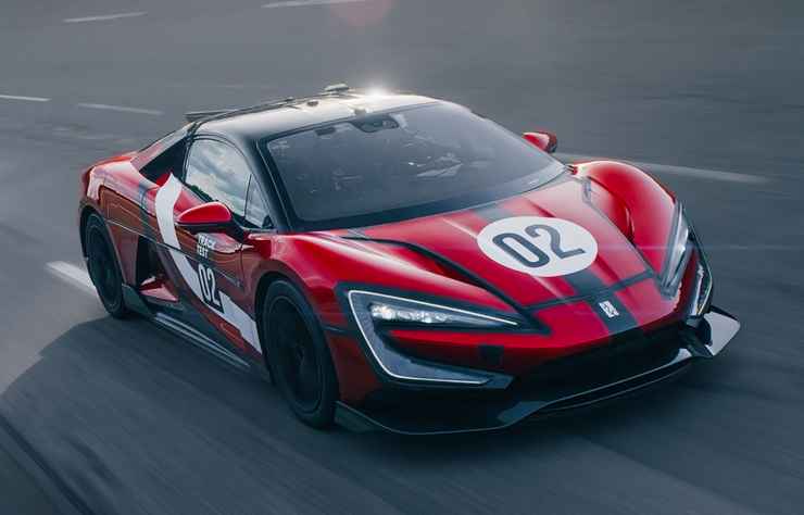 Yangwang U9 Xtreme sur circuit