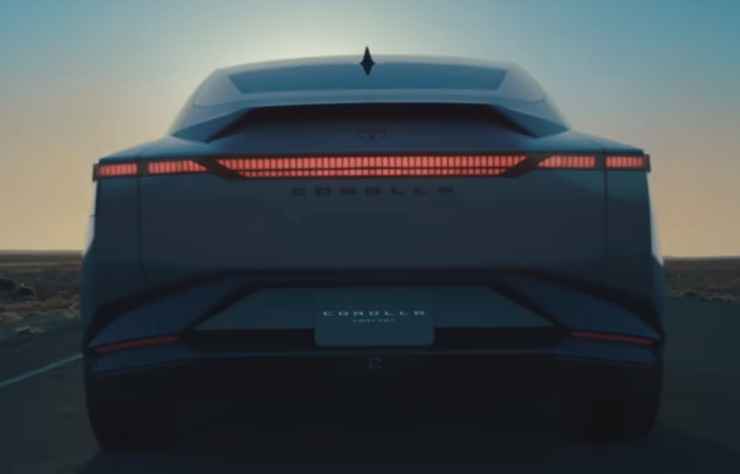 concept Toyota Corolla électrifiée