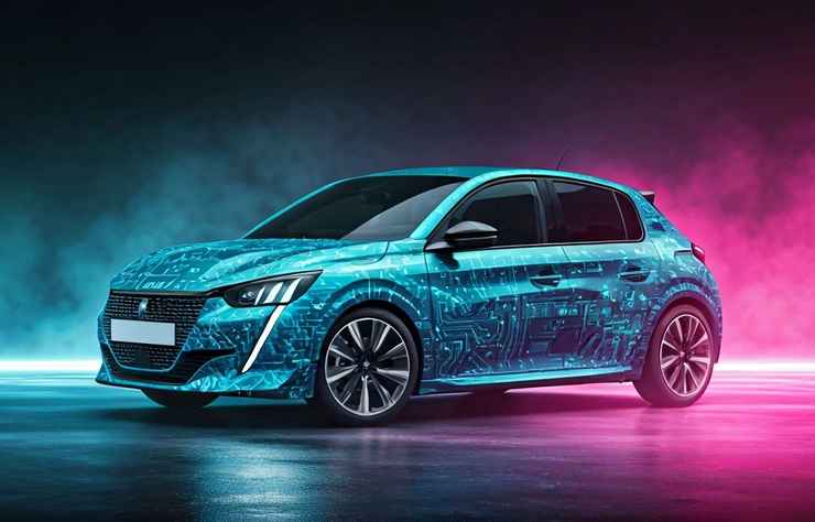 Peugeot 208 dopée à l'intelligence artificielle