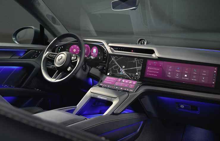planche de bord prochaine Porsche Cayenne