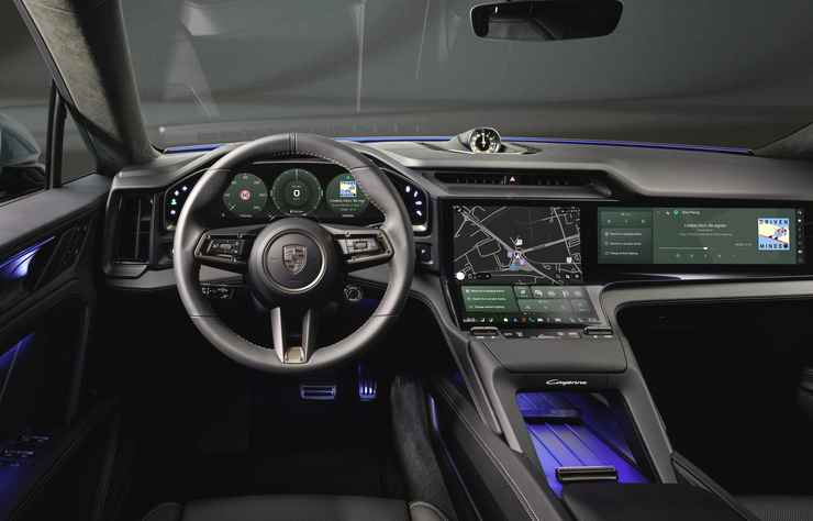 planche de bord prochaine Porsche Cayenne