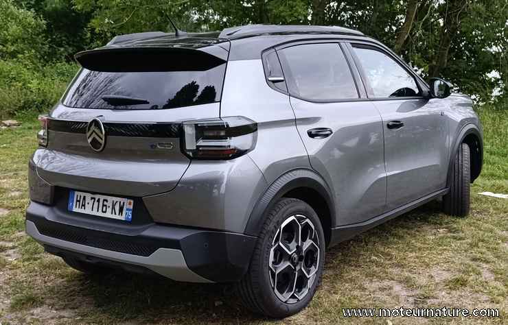 Citroen e-C3 autonomie confort