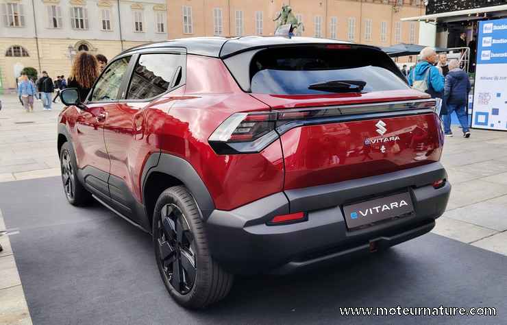 Suzuki eVitara, première Suzuki électrique