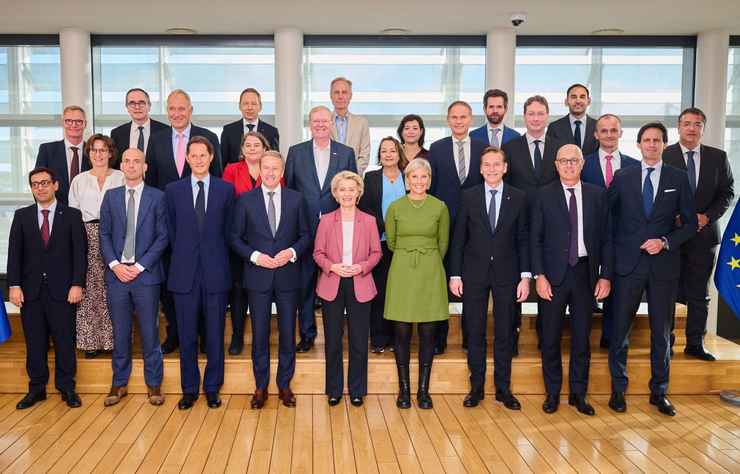 féunion de l'industrie automobile à Bruxelles