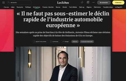 article Les échos