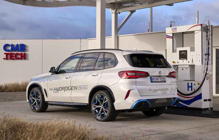 prototype BMW X5 à hydrogène