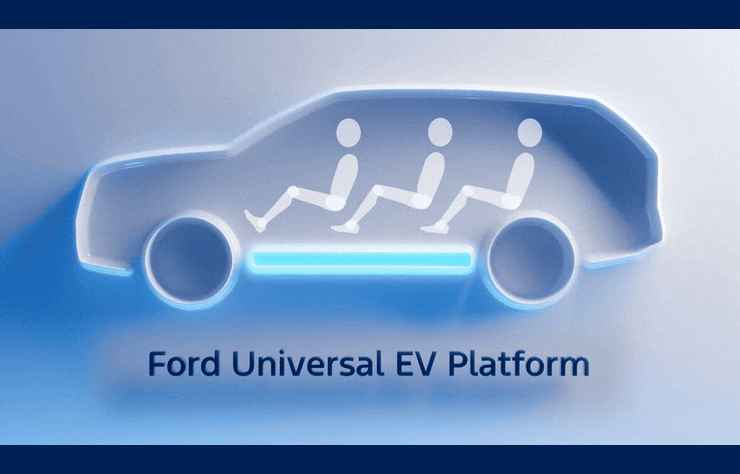 plateforme modulaire Ford pour des voitures électriques