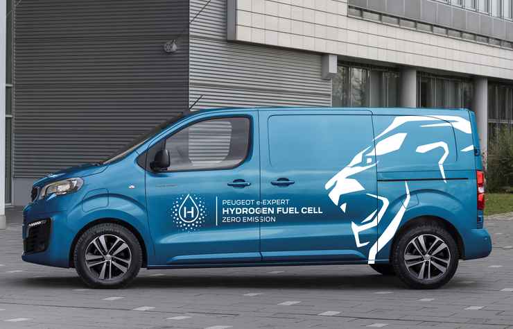 utilitaire Peugeot à hydrogène