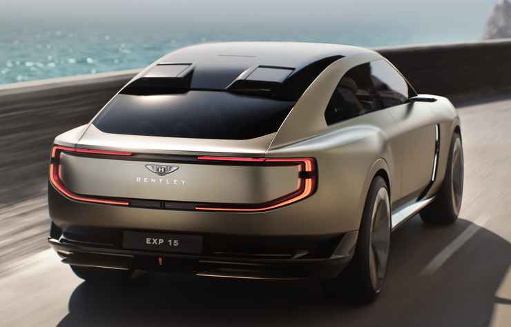 concept électrique Bentley EXP15