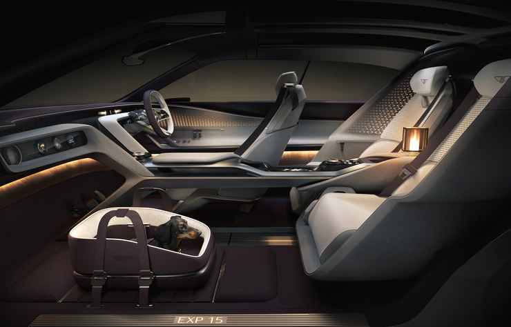 concept électrique Bentley EXP15