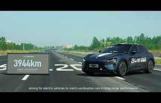 3944 km en 24 heures, avec une électrique chinoise