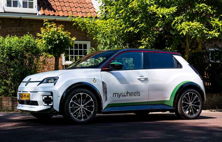 autopartage V2G de Renault 5 E-Tech à Utrecht