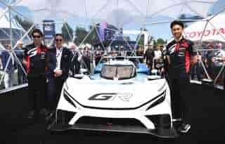 Toyota a présenté un concept hydrogène au Mans
