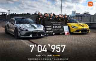 Le truc de Xiaomi pour battre Porsche au Nurburgring