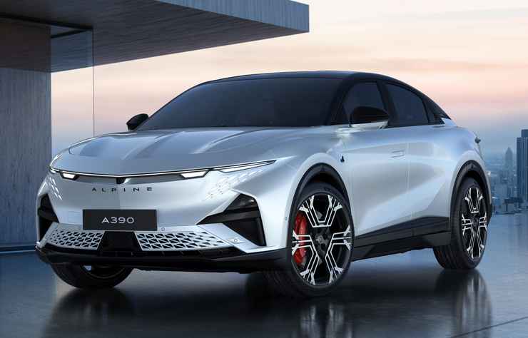 crossover électrique Alpine A390