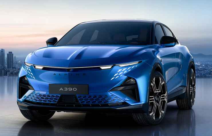 crossover électrique Alpine A390
