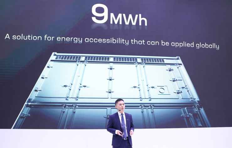 batterie stationnaire 9 MWh CATL