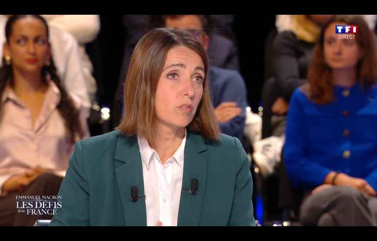 Sophie Binet de la CGT