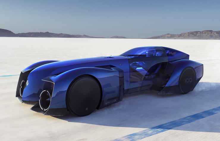 concept électrique de record Renault Filante Record 2025